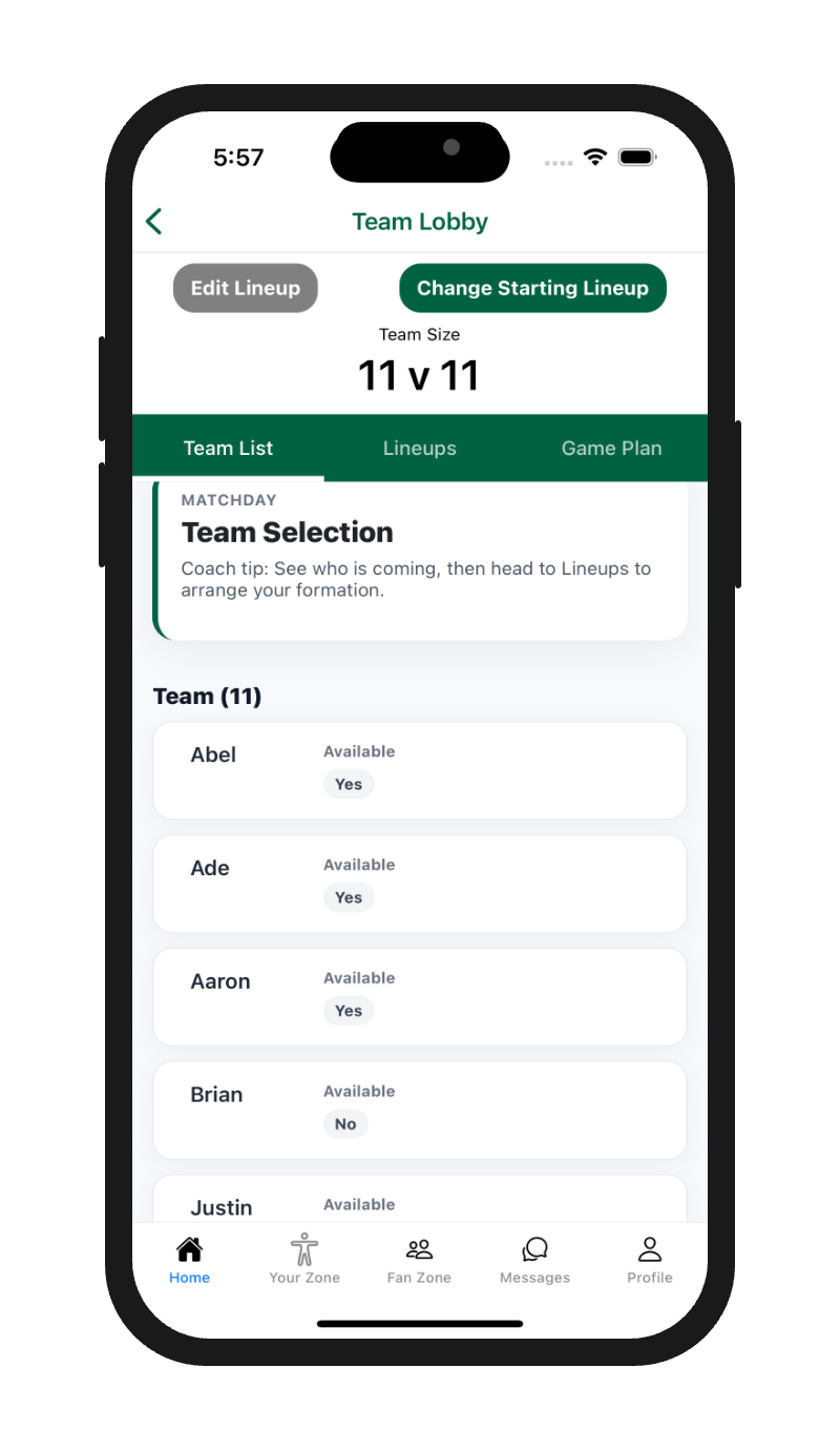 Play: availability